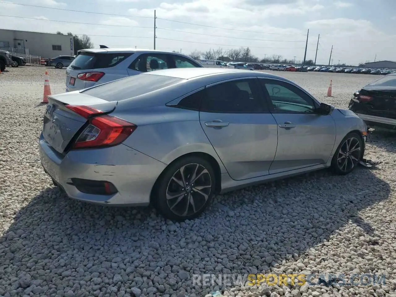 3 Фотография поврежденного автомобиля 2HGFC2F8XLH594592 HONDA CIVIC 2020