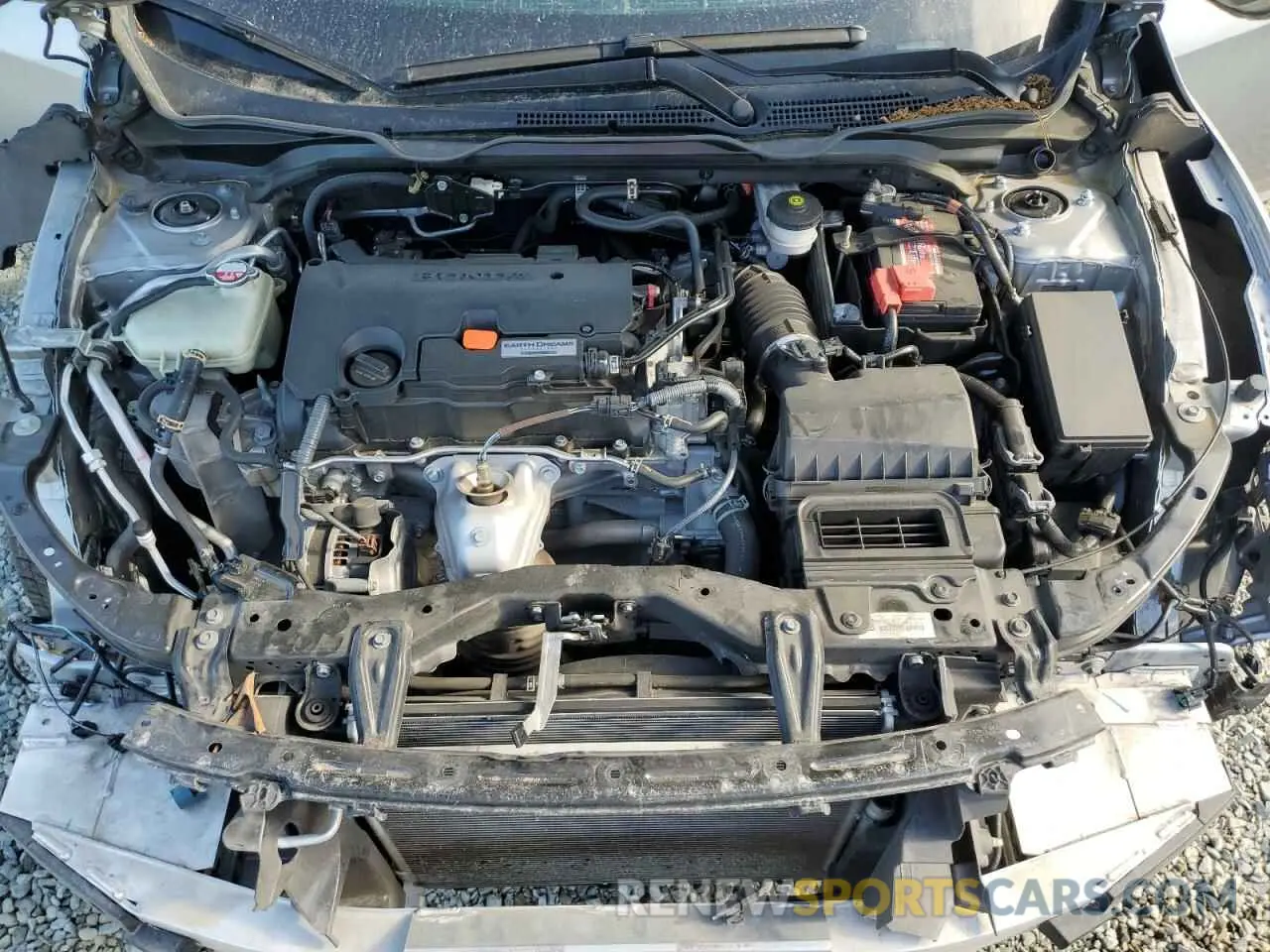 11 Photograph of a damaged car 2HGFC2F8XLH596892 HONDA CIVIC 2020