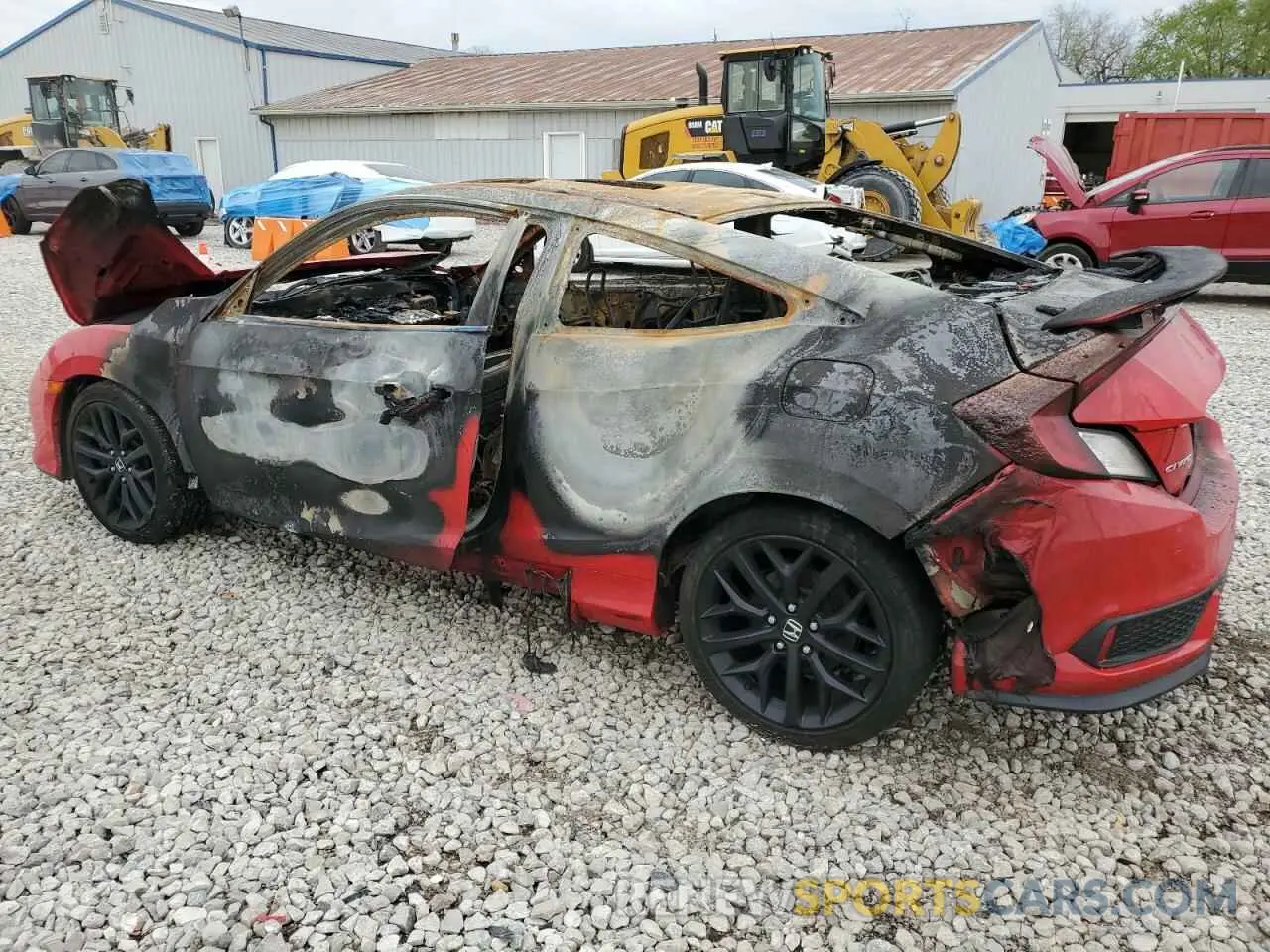 2 Photograph of a damaged car 2HGFC3A50LH752764 HONDA CIVIC 2020