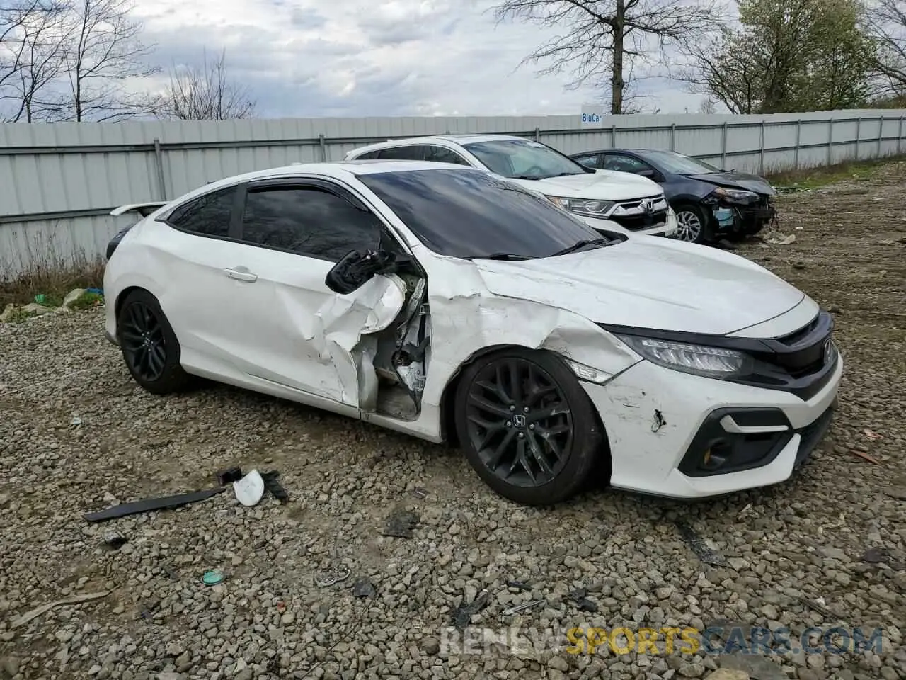 4 Photograph of a damaged car 2HGFC3A52LH751244 HONDA CIVIC 2020