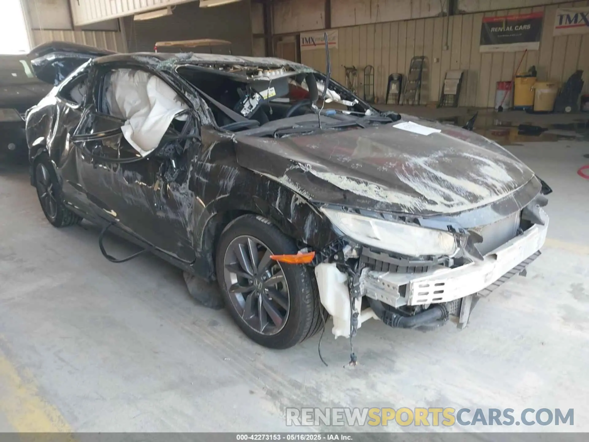 1 Photograph of a damaged car 2HGFC3B33LH352176 HONDA CIVIC 2020