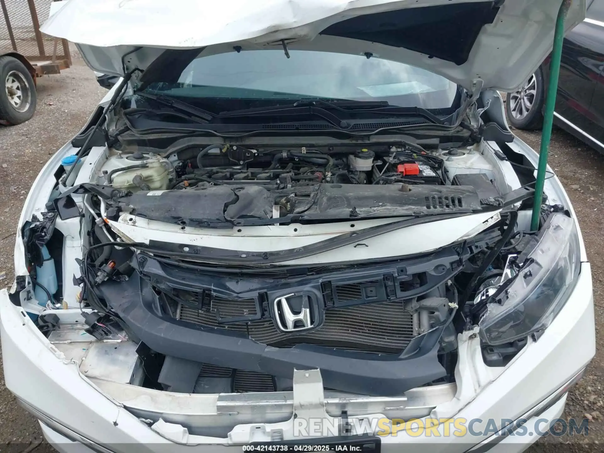 10 Фотография поврежденного автомобиля 2HGFC3B37LH351631 HONDA CIVIC 2020
