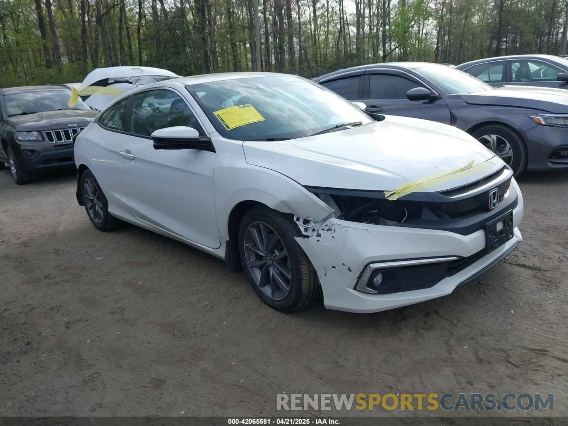 1 Фотография поврежденного автомобиля 2HGFC3B38LH350018 HONDA CIVIC 2020