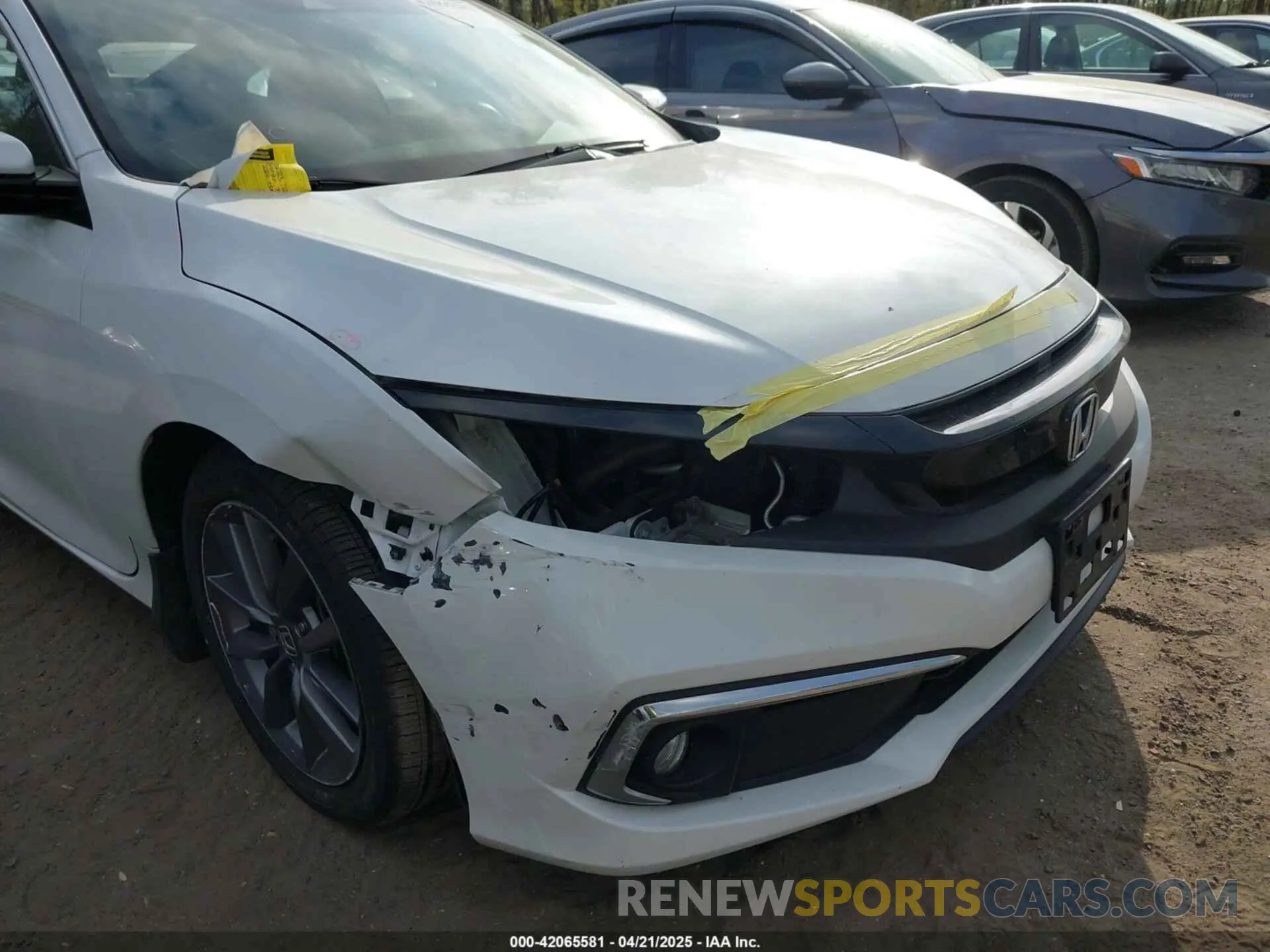6 Фотография поврежденного автомобиля 2HGFC3B38LH350018 HONDA CIVIC 2020