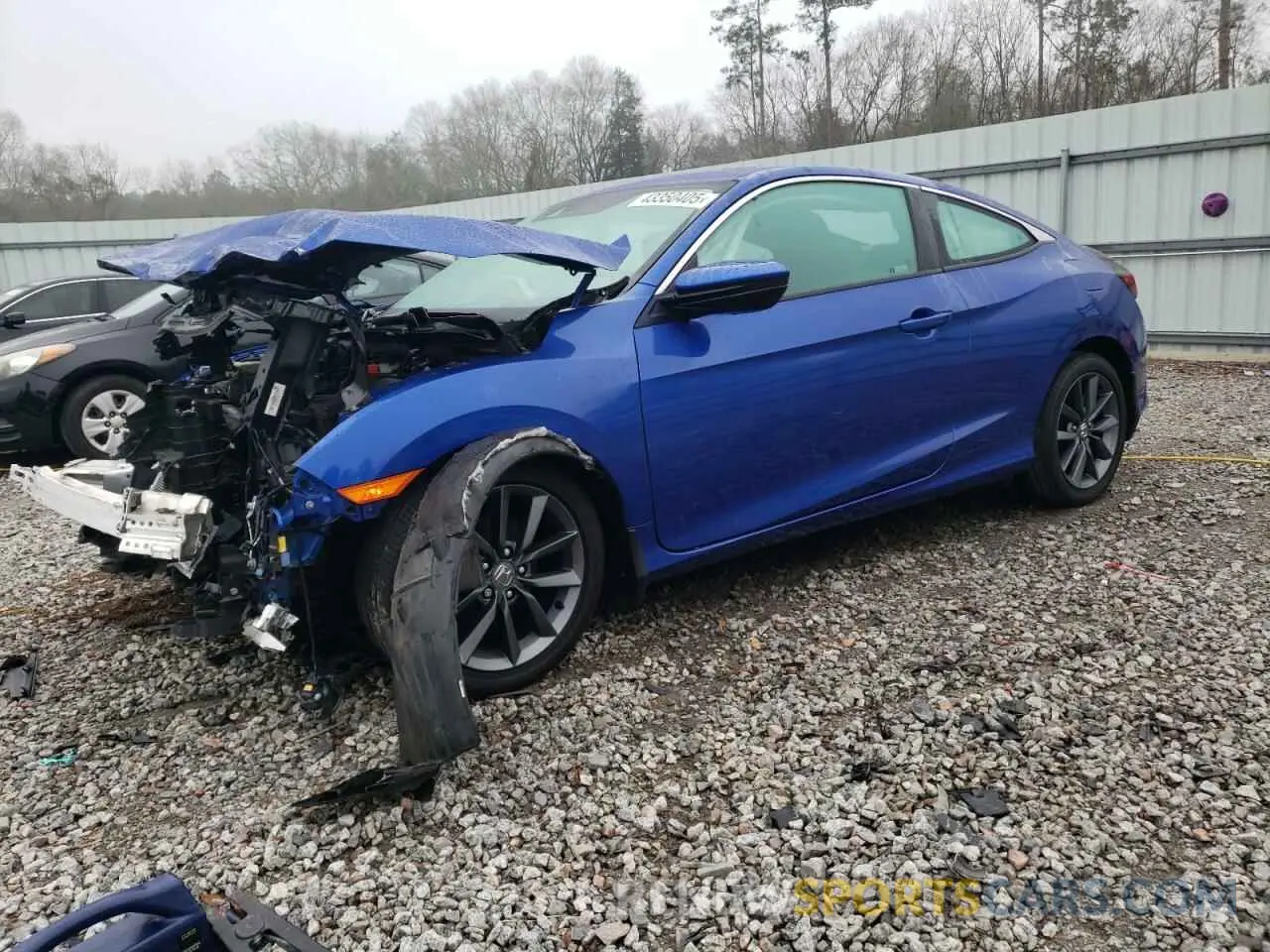 1 Photograph of a damaged car 2HGFC3B39LH352053 HONDA CIVIC 2020