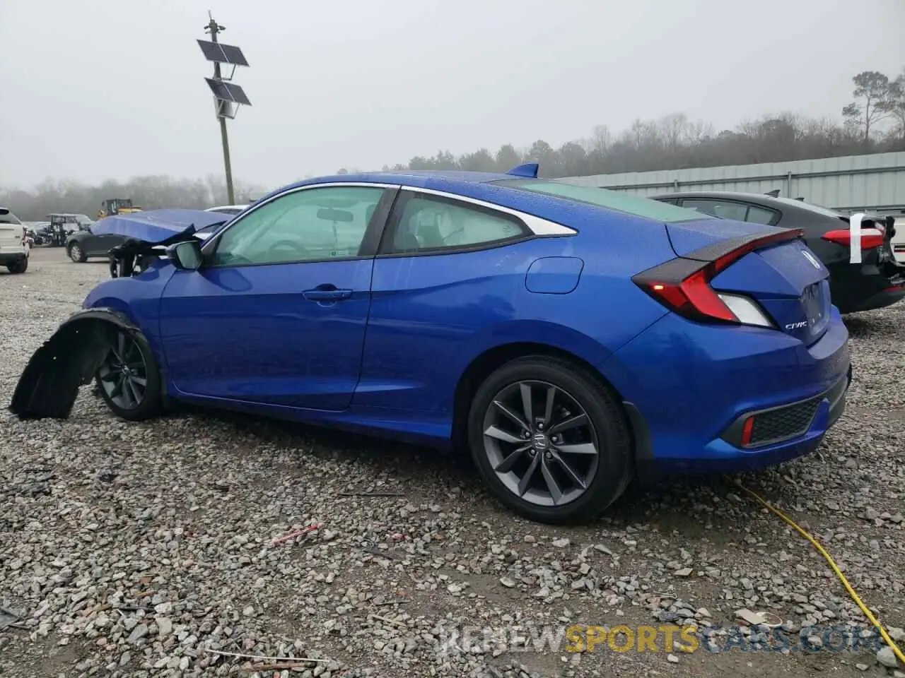 2 Photograph of a damaged car 2HGFC3B39LH352053 HONDA CIVIC 2020