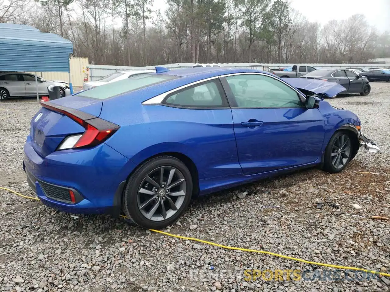 3 Photograph of a damaged car 2HGFC3B39LH352053 HONDA CIVIC 2020