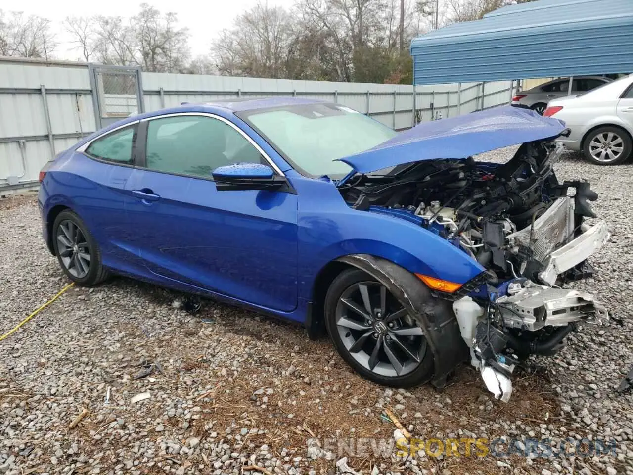 4 Photograph of a damaged car 2HGFC3B39LH352053 HONDA CIVIC 2020