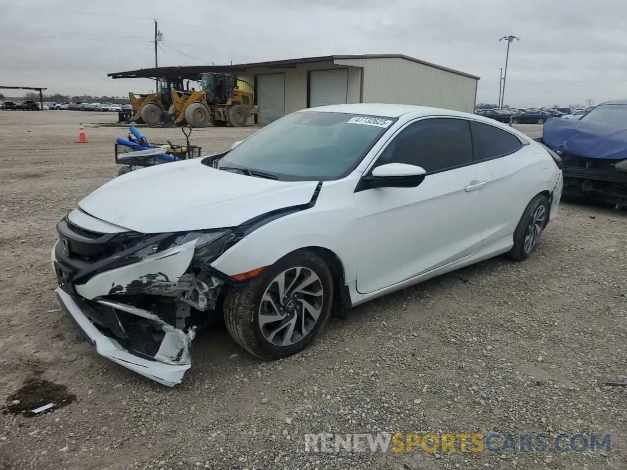 1 Photograph of a damaged car 2HGFC4B60LH304215 HONDA CIVIC 2020