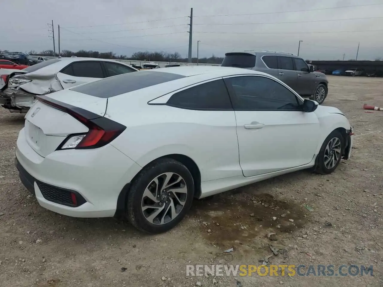 3 Photograph of a damaged car 2HGFC4B60LH304215 HONDA CIVIC 2020