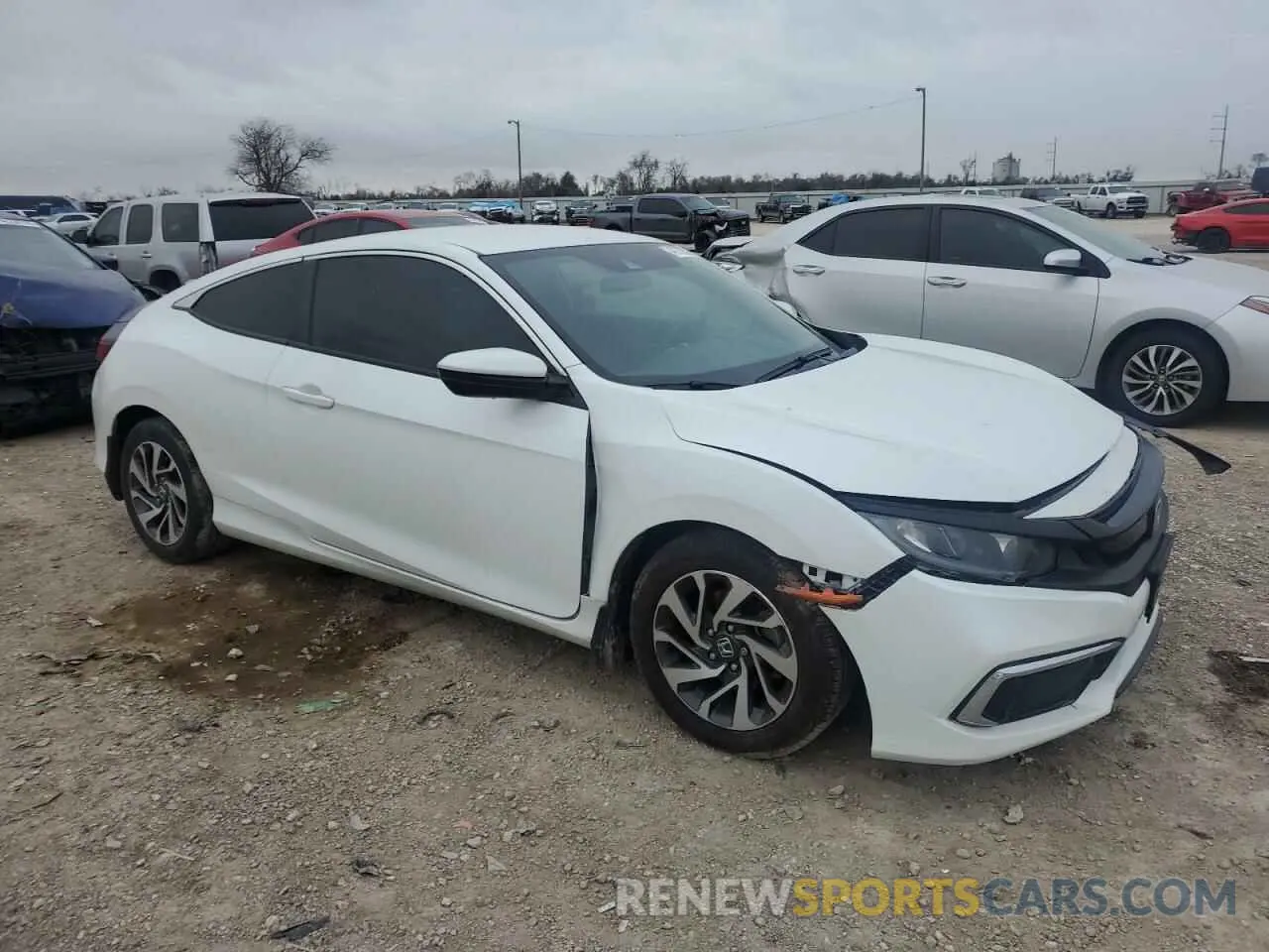 4 Photograph of a damaged car 2HGFC4B60LH304215 HONDA CIVIC 2020