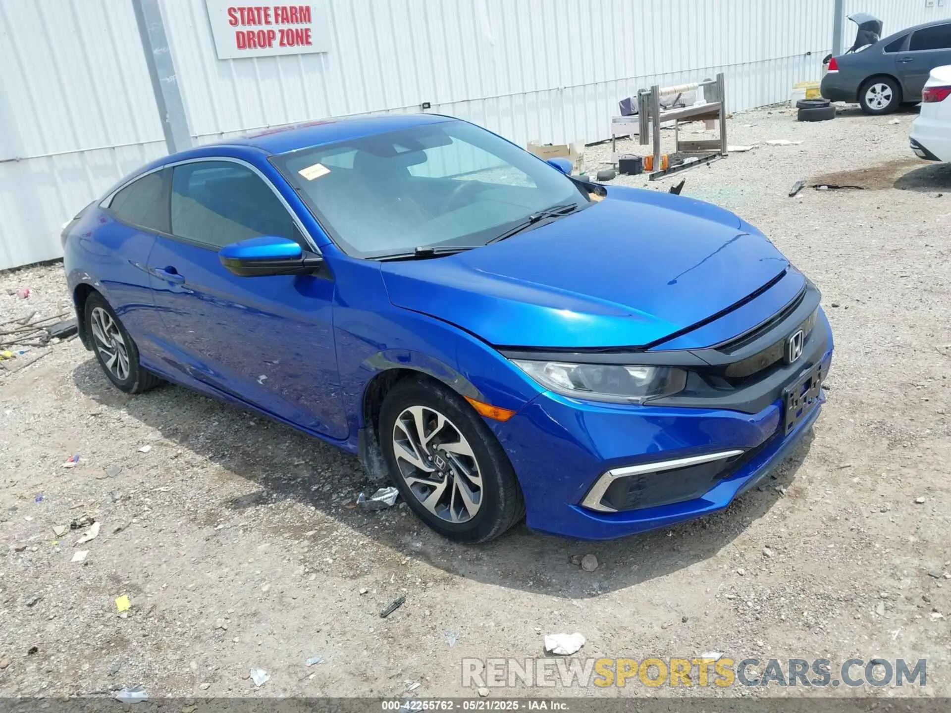1 Фотография поврежденного автомобиля 2HGFC4B67LH302896 HONDA CIVIC 2020