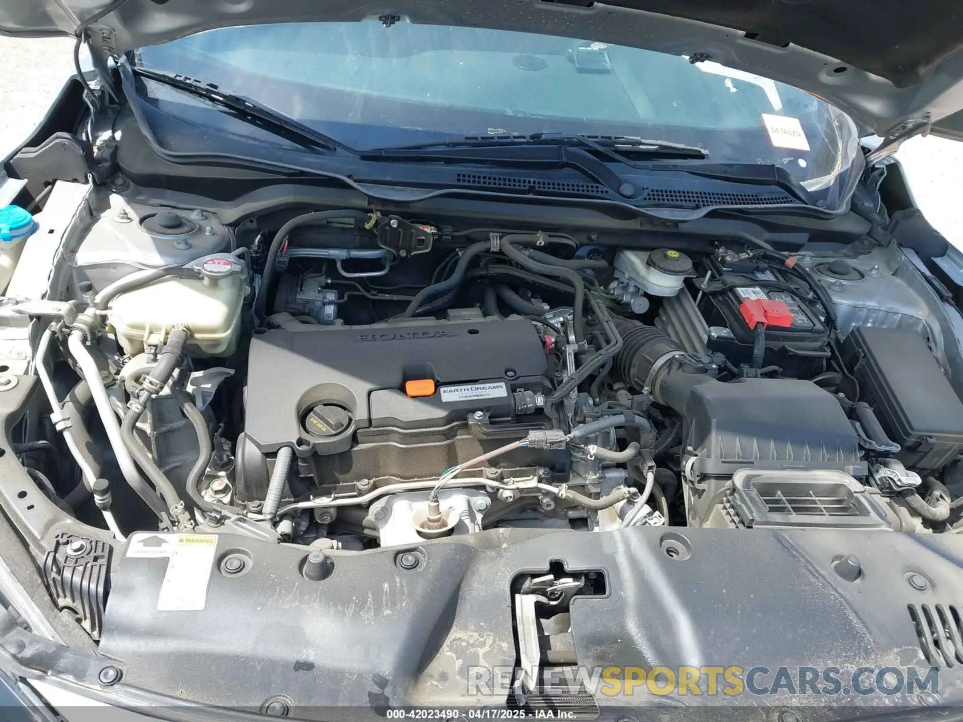 10 Photograph of a damaged car 2HGFC4B68LH302745 HONDA CIVIC 2020