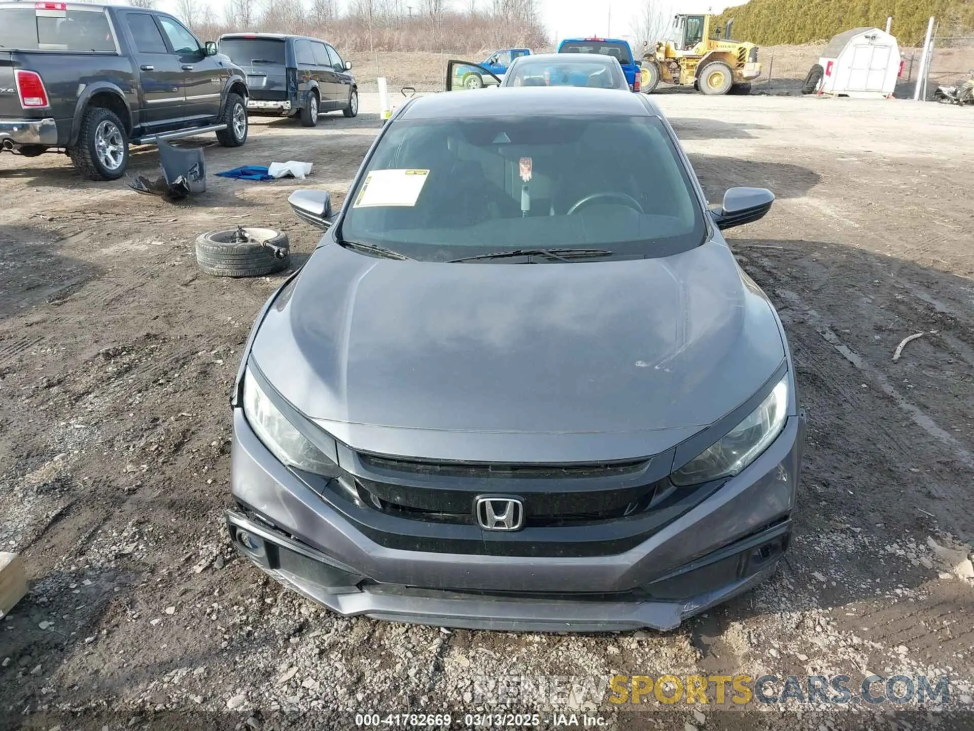 13 Photograph of a damaged car 2HGFC4B80LH302143 HONDA CIVIC 2020
