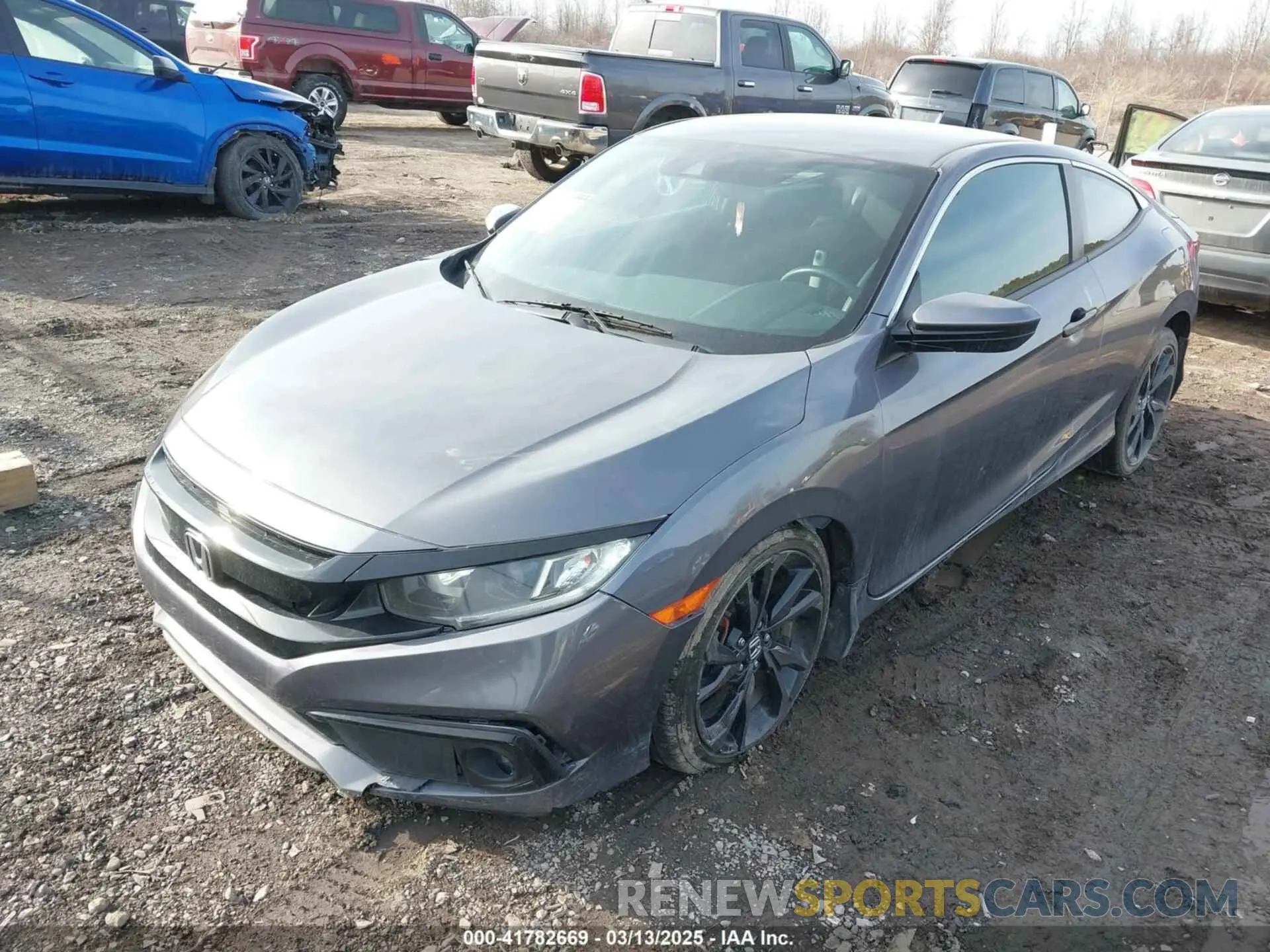 2 Photograph of a damaged car 2HGFC4B80LH302143 HONDA CIVIC 2020