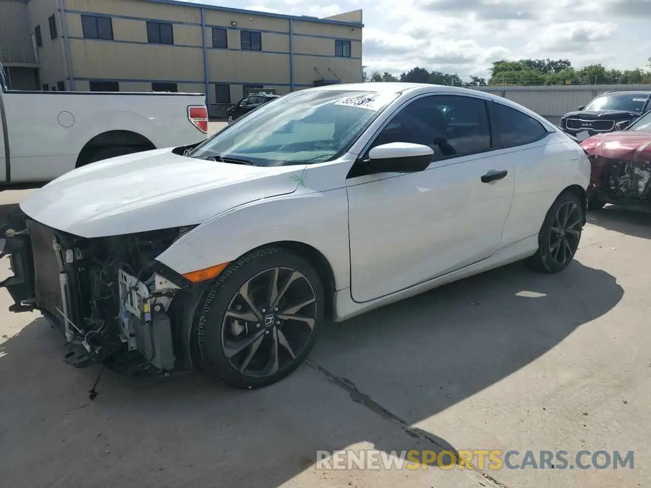 1 Photograph of a damaged car 2HGFC4B89LH303582 HONDA CIVIC 2020