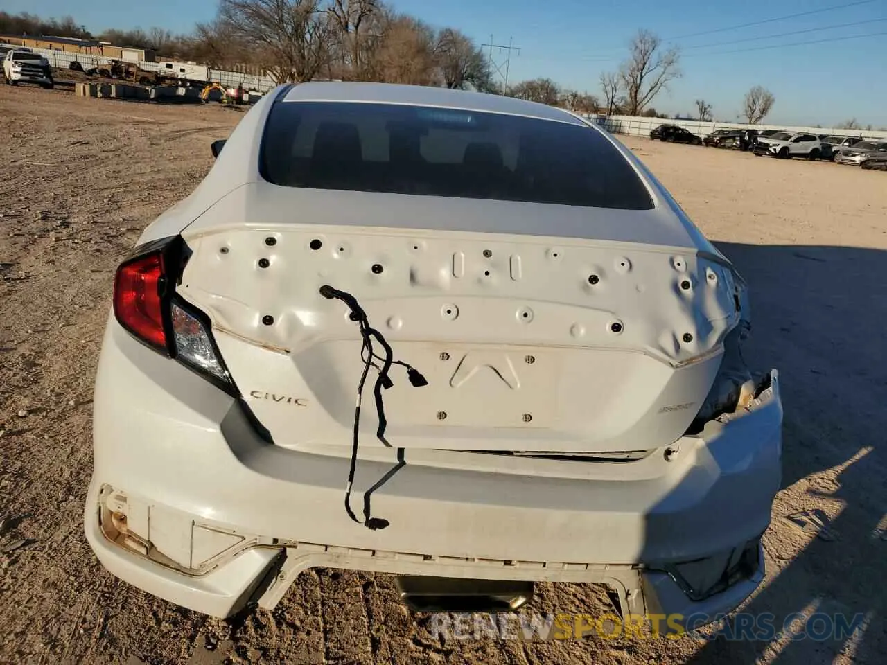6 Photograph of a damaged car 2HGFC4B8XLH301341 HONDA CIVIC 2020