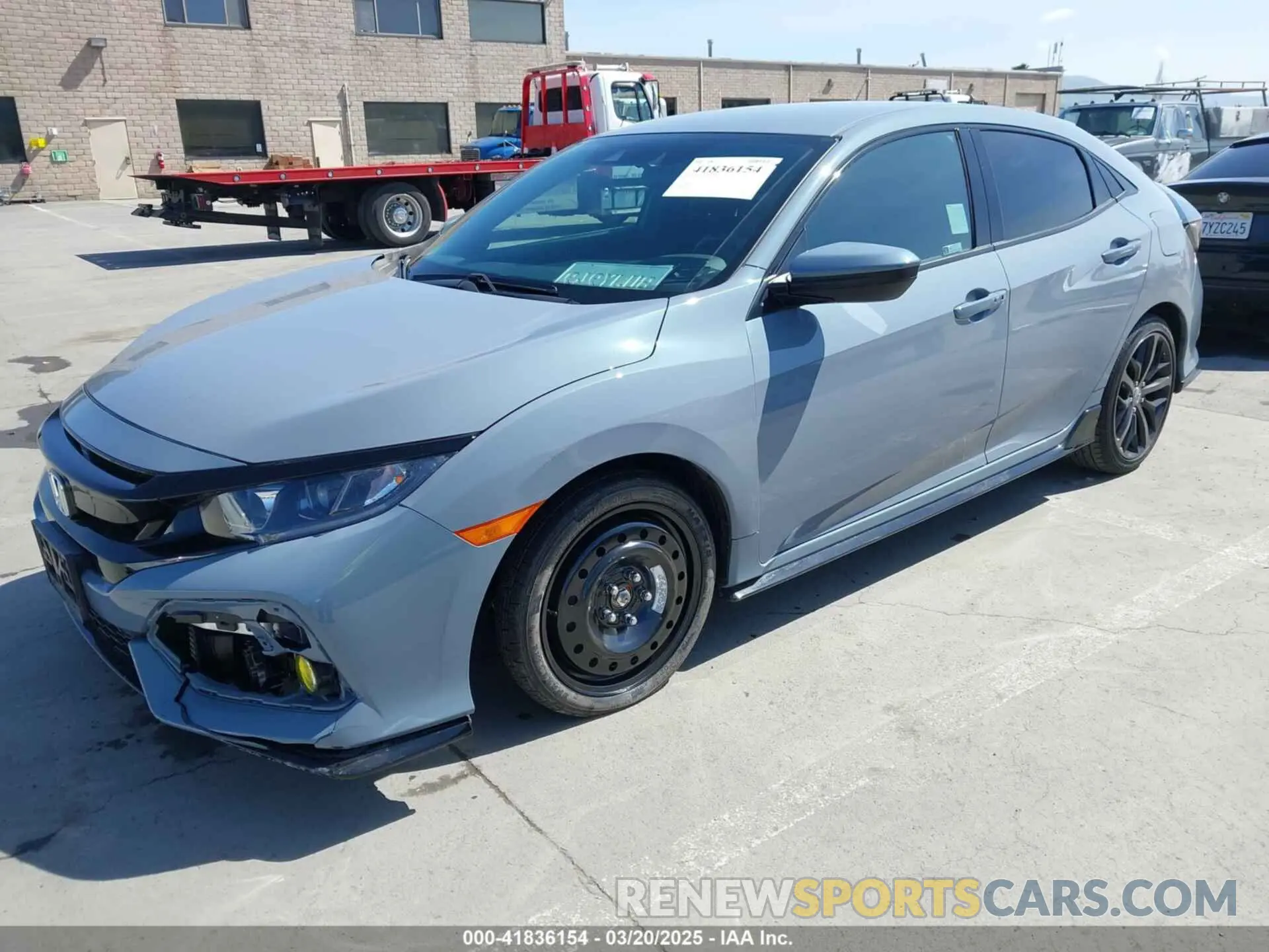 2 Photograph of a damaged car SHHFK7G43LU226432 HONDA CIVIC 2020