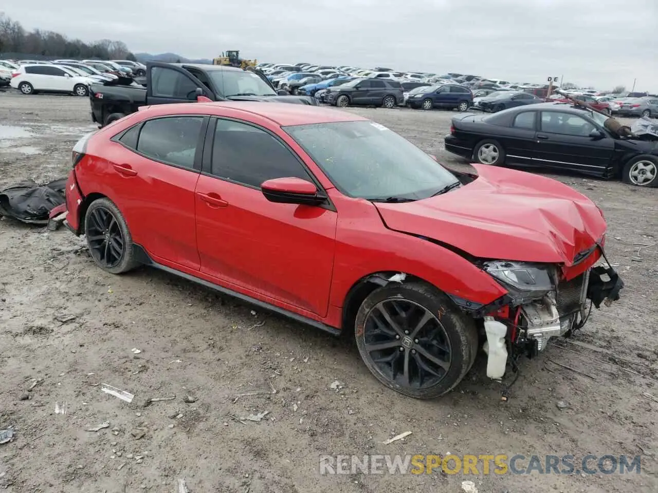 4 Photograph of a damaged car SHHFK7G4XLU201978 HONDA CIVIC 2020