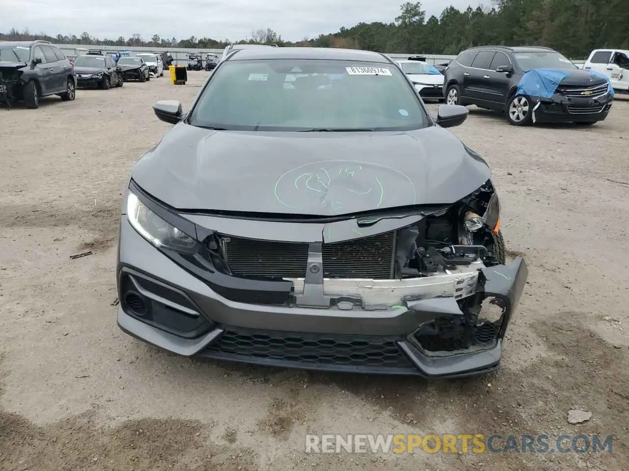 5 Photograph of a damaged car SHHFK7H31LU206511 HONDA CIVIC 2020