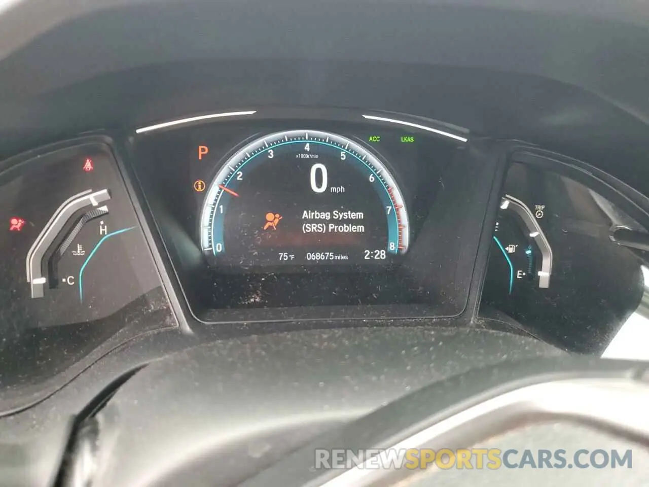 9 Photograph of a damaged car SHHFK7H31LU206511 HONDA CIVIC 2020