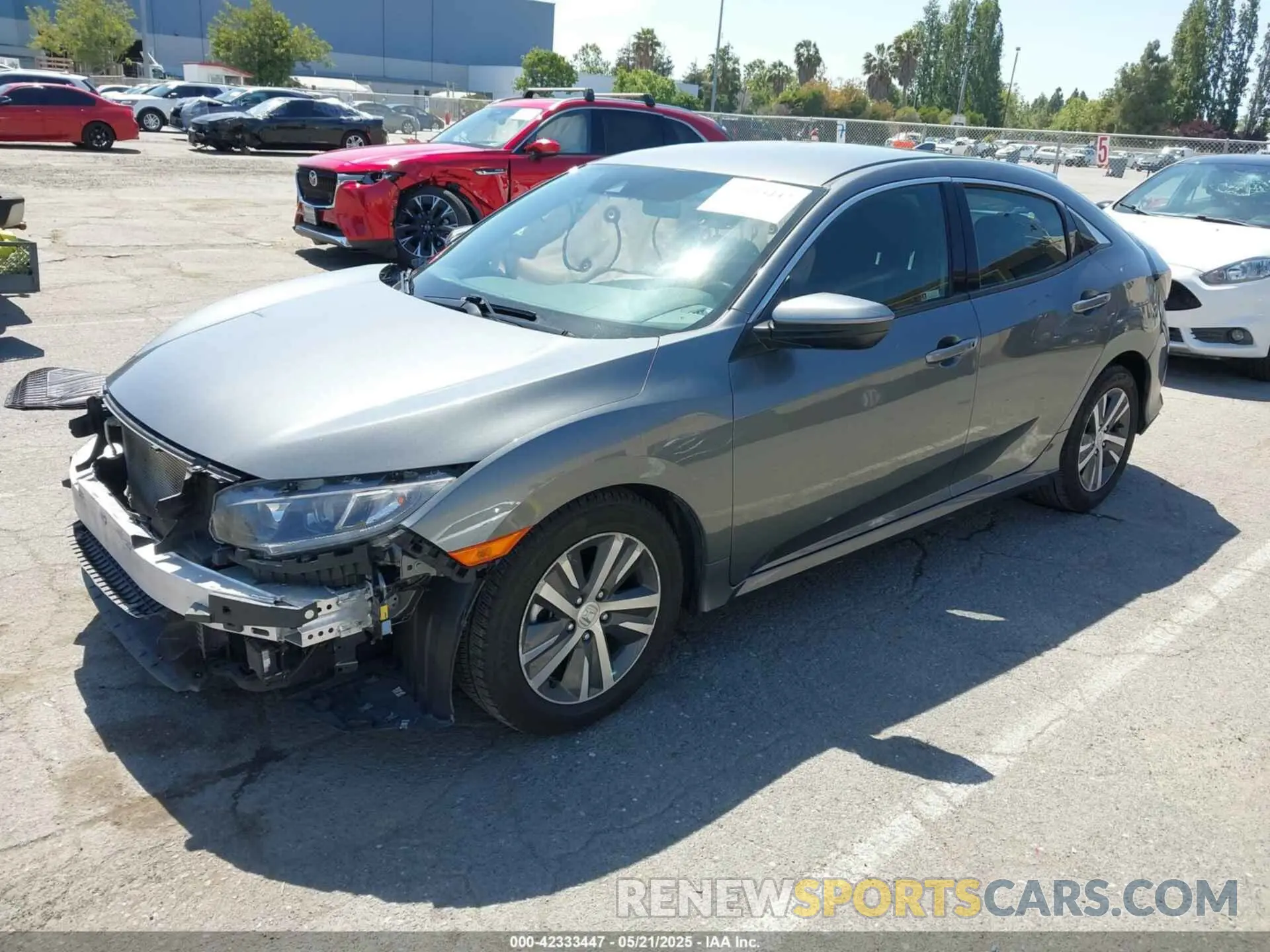 2 Photograph of a damaged car SHHFK7H32LU414932 HONDA CIVIC 2020