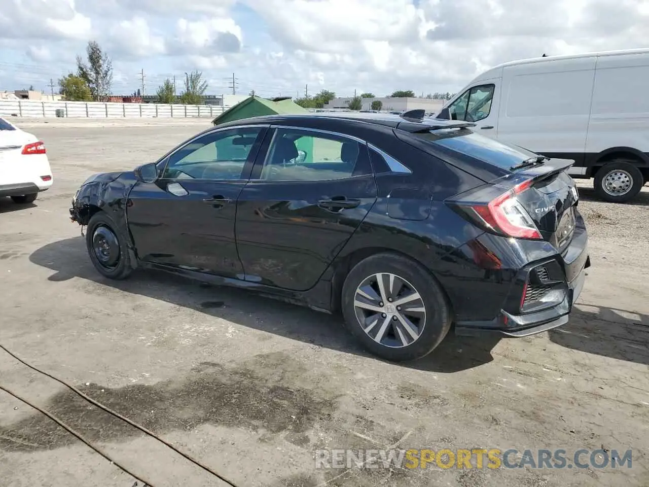 2 Фотография поврежденного автомобиля SHHFK7H37LU225953 HONDA CIVIC 2020