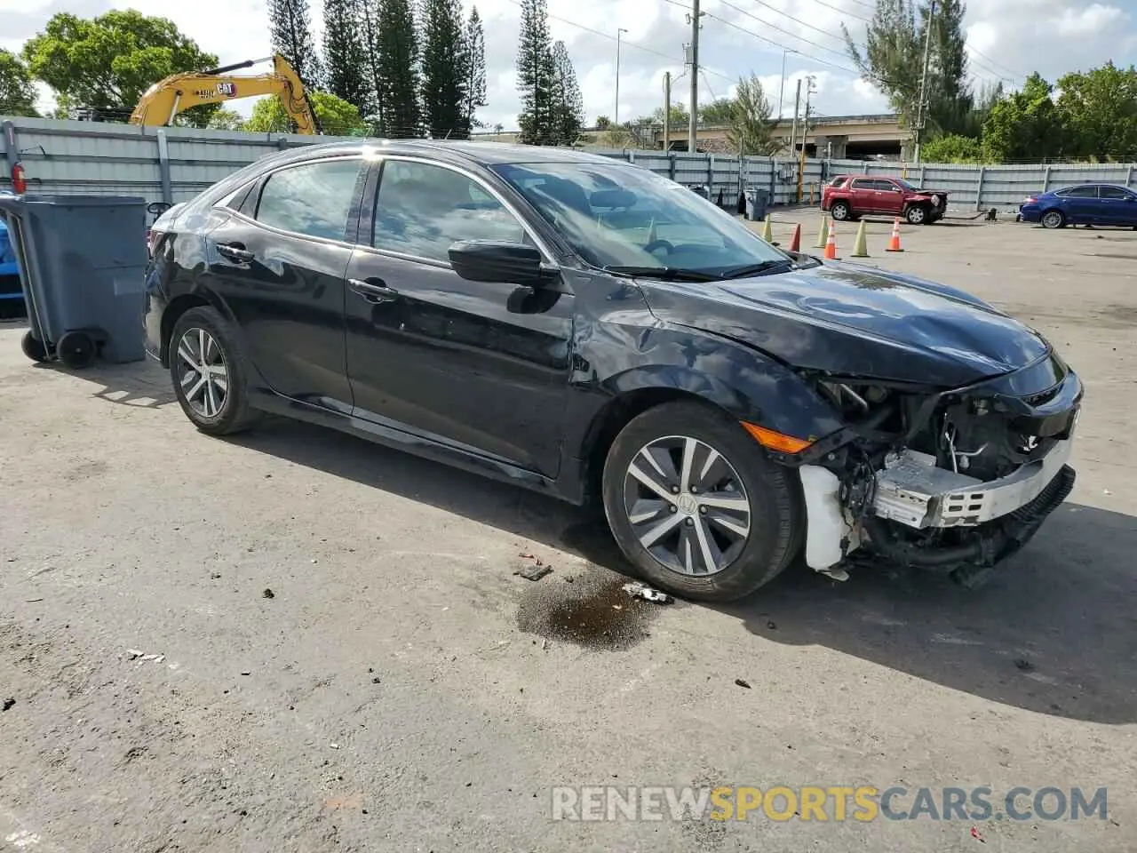 4 Фотография поврежденного автомобиля SHHFK7H37LU225953 HONDA CIVIC 2020