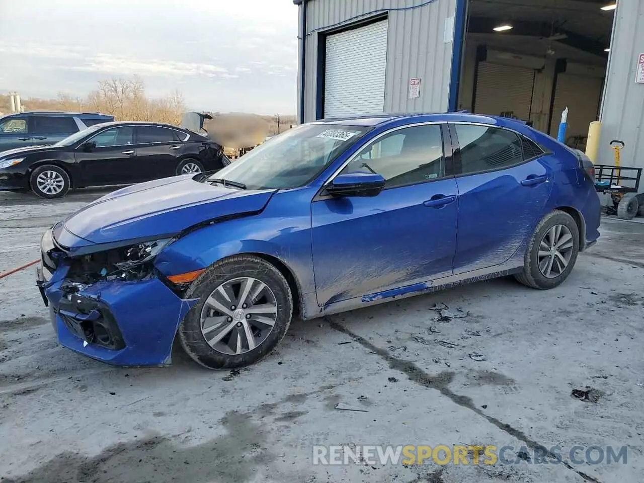 1 Photograph of a damaged car SHHFK7H39LU204540 HONDA CIVIC 2020