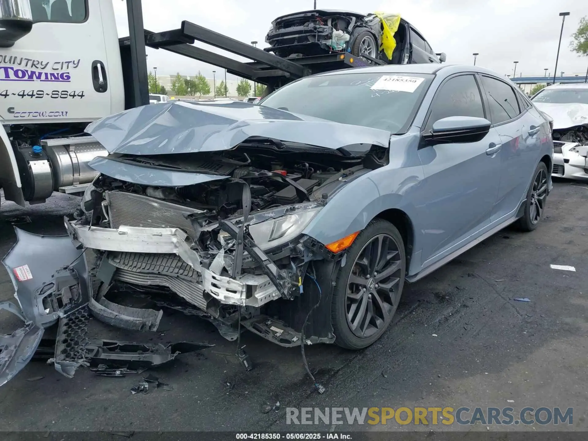 2 Photograph of a damaged car SHHFK7H40LU404506 HONDA CIVIC 2020