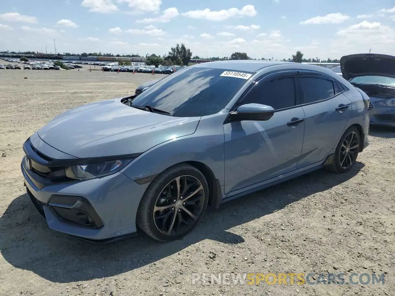 1 Photograph of a damaged car SHHFK7H40LU420527 HONDA CIVIC 2020