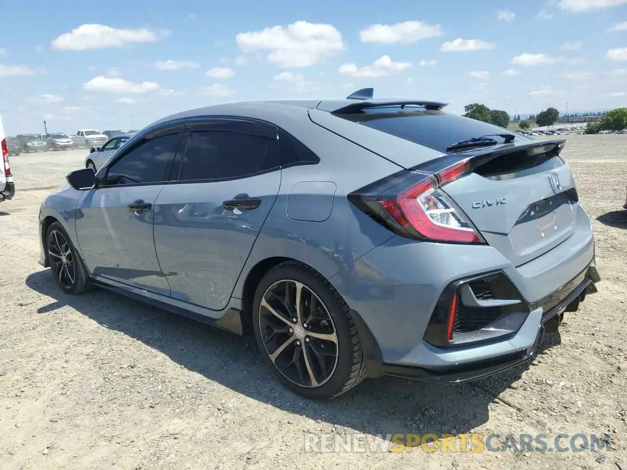 2 Photograph of a damaged car SHHFK7H40LU420527 HONDA CIVIC 2020