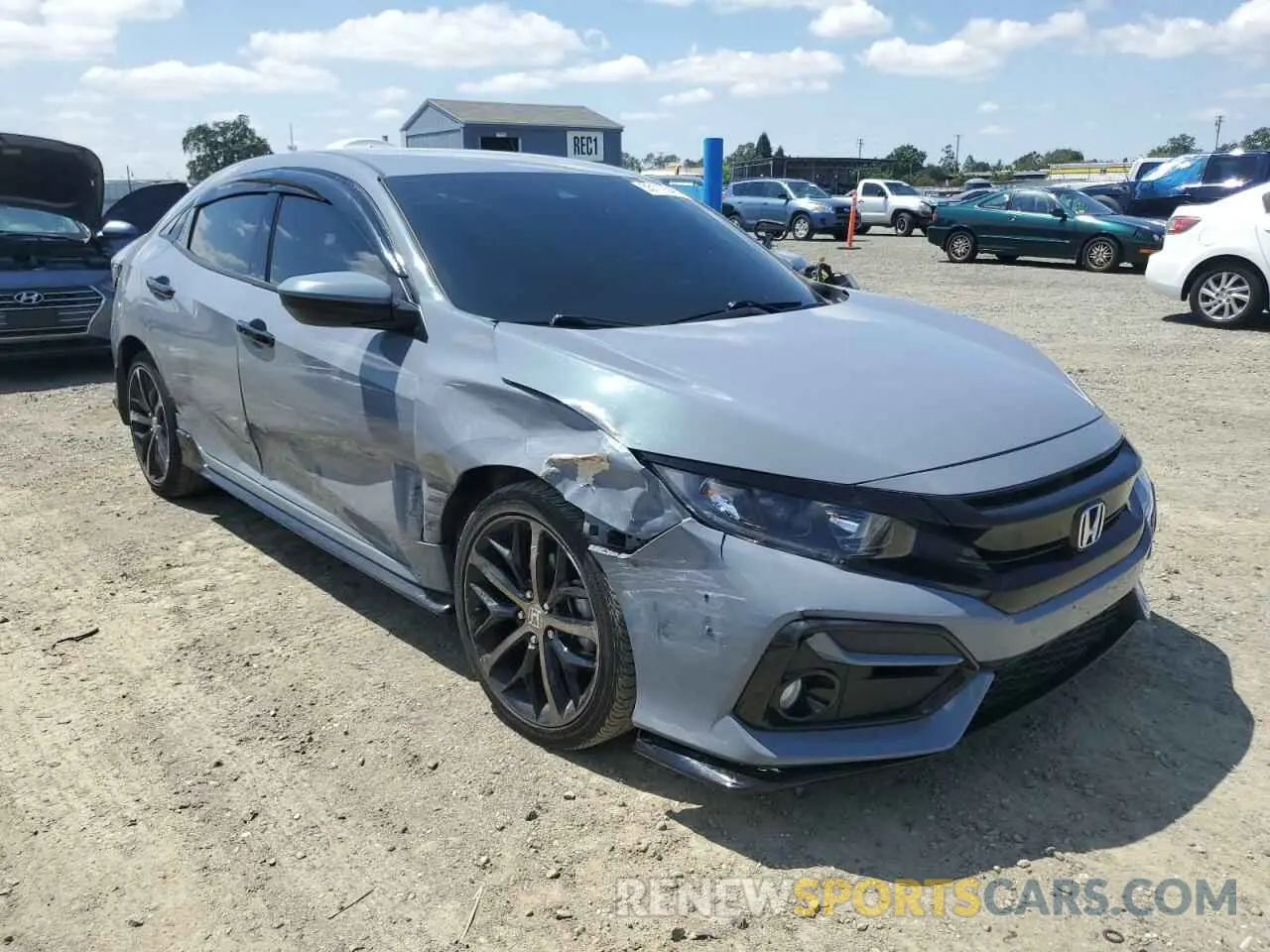 4 Photograph of a damaged car SHHFK7H40LU420527 HONDA CIVIC 2020