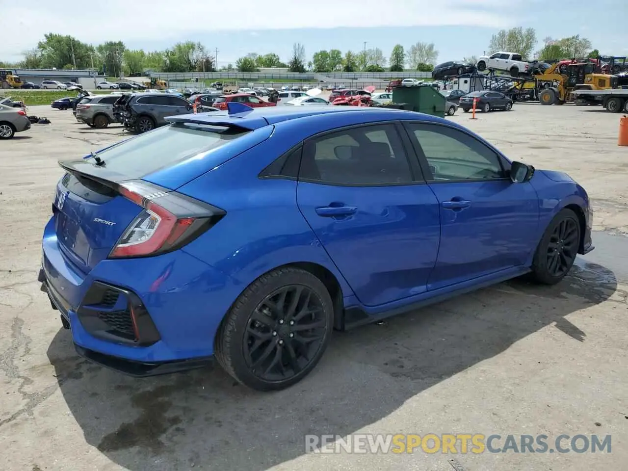3 Фотография поврежденного автомобиля SHHFK7H41LU203570 HONDA CIVIC 2020