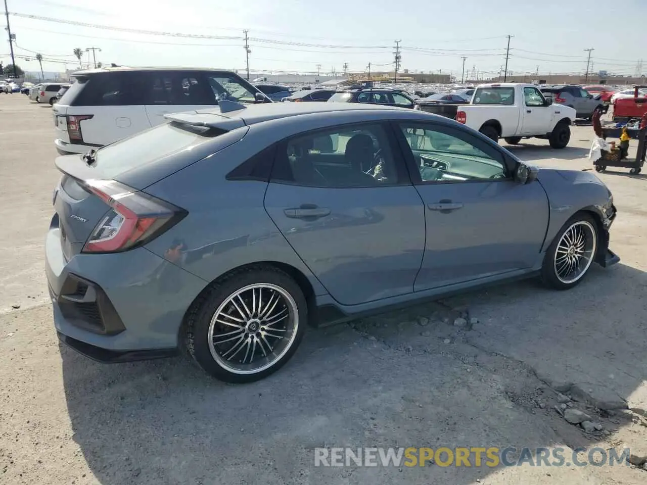 3 Photograph of a damaged car SHHFK7H42LU410727 HONDA CIVIC 2020