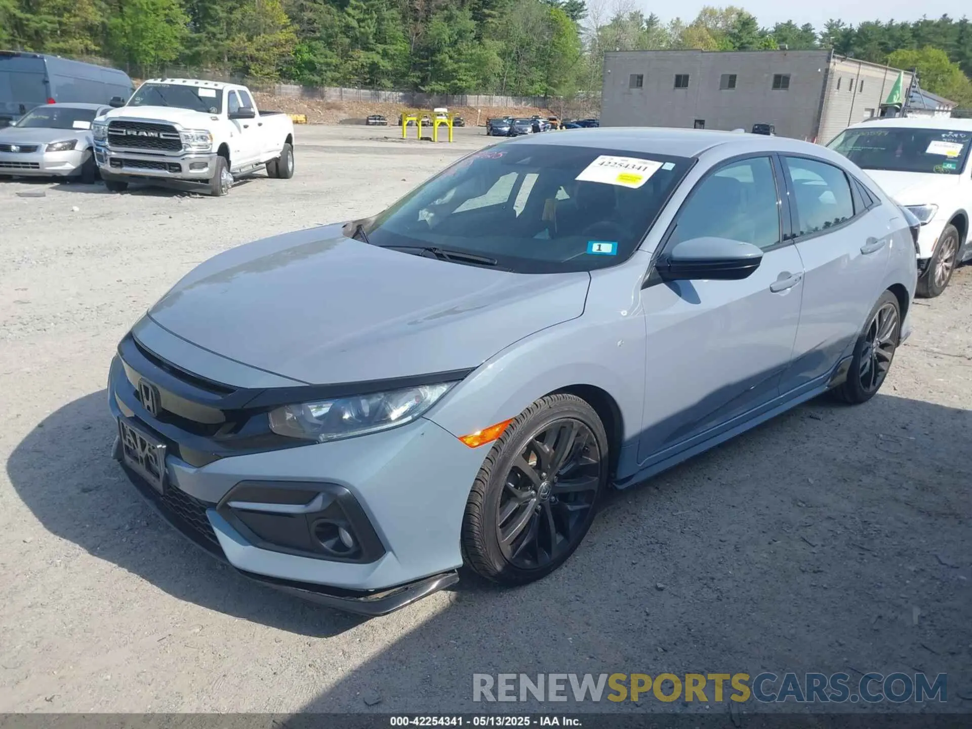 2 Photograph of a damaged car SHHFK7H43LU216756 HONDA CIVIC 2020