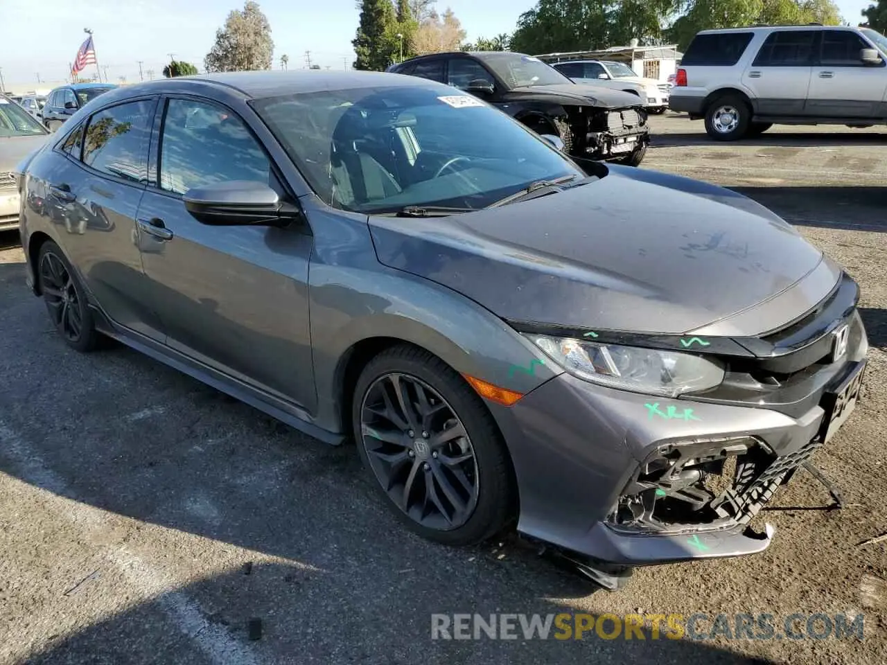 4 Photograph of a damaged car SHHFK7H44LU411734 HONDA CIVIC 2020