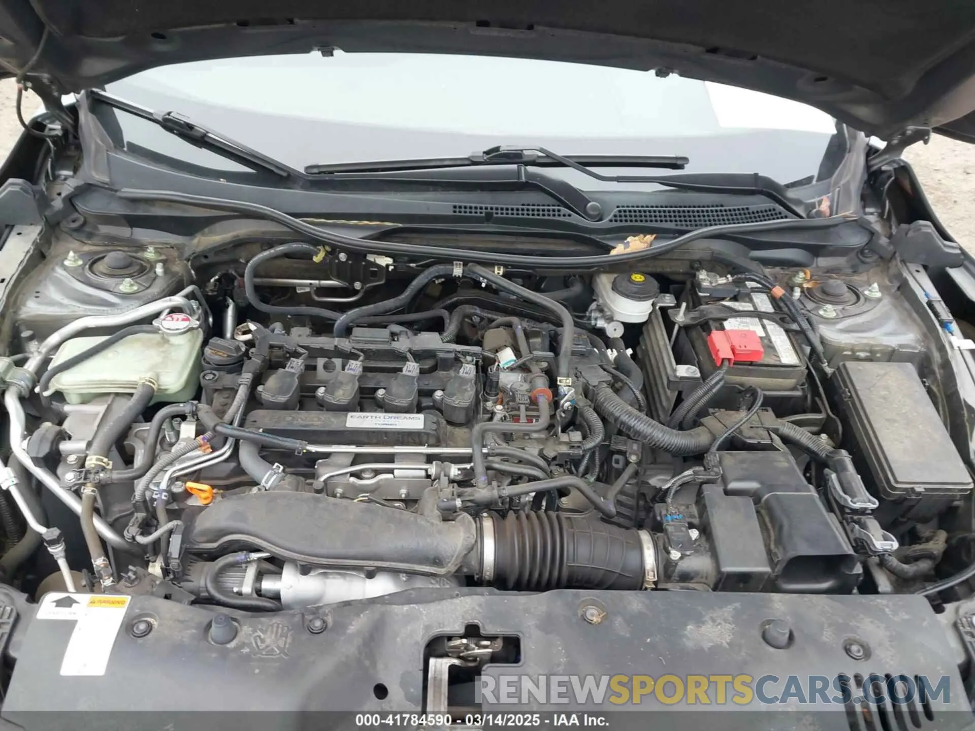 10 Photograph of a damaged car SHHFK7H45LU410849 HONDA CIVIC 2020