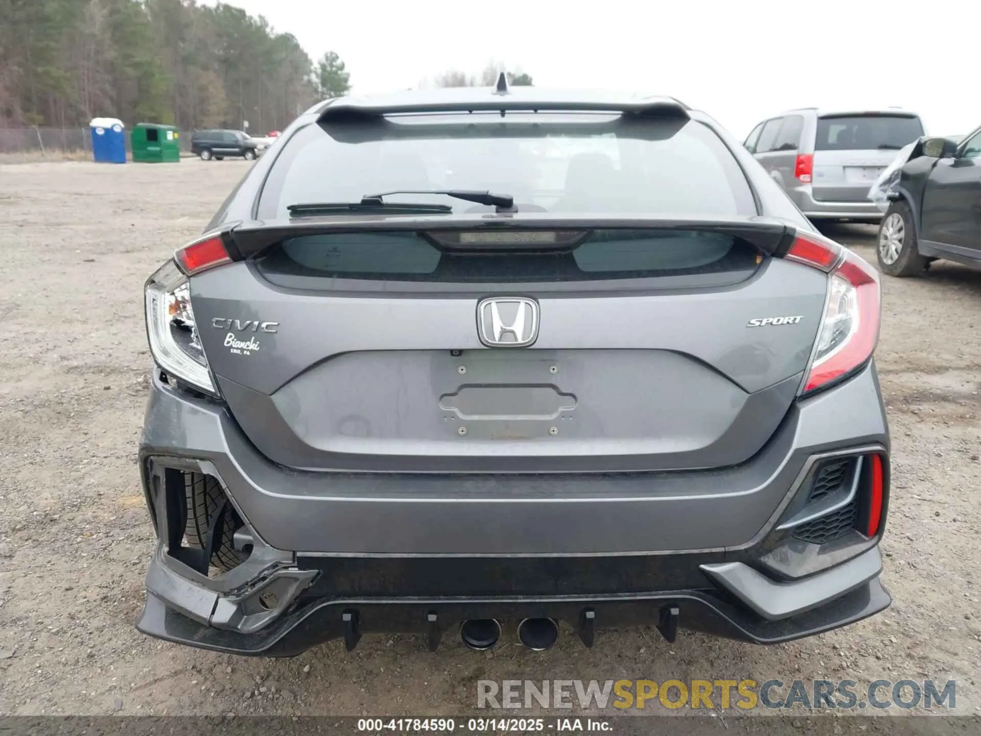 16 Photograph of a damaged car SHHFK7H45LU410849 HONDA CIVIC 2020