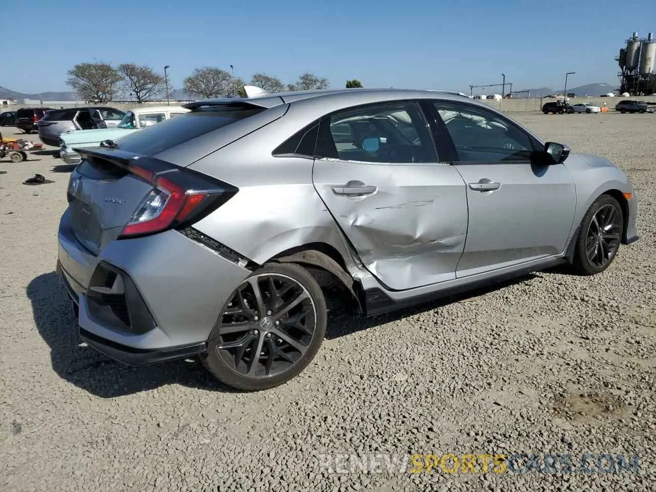 3 Фотография поврежденного автомобиля SHHFK7H46LU415719 HONDA CIVIC 2020