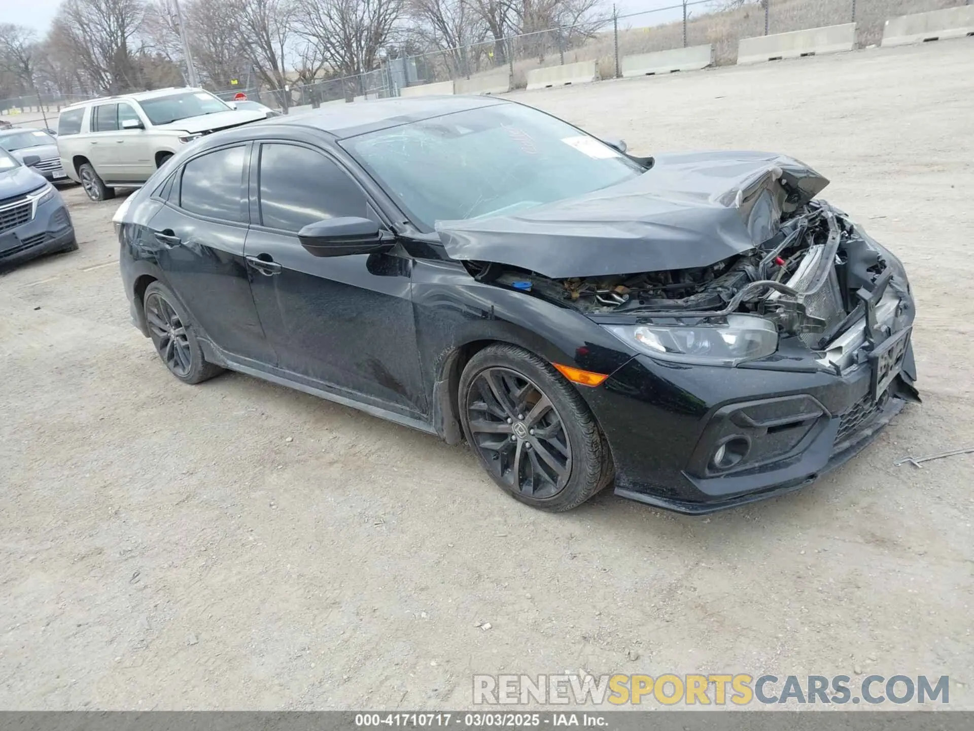 1 Photograph of a damaged car SHHFK7H47LU220616 HONDA CIVIC 2020