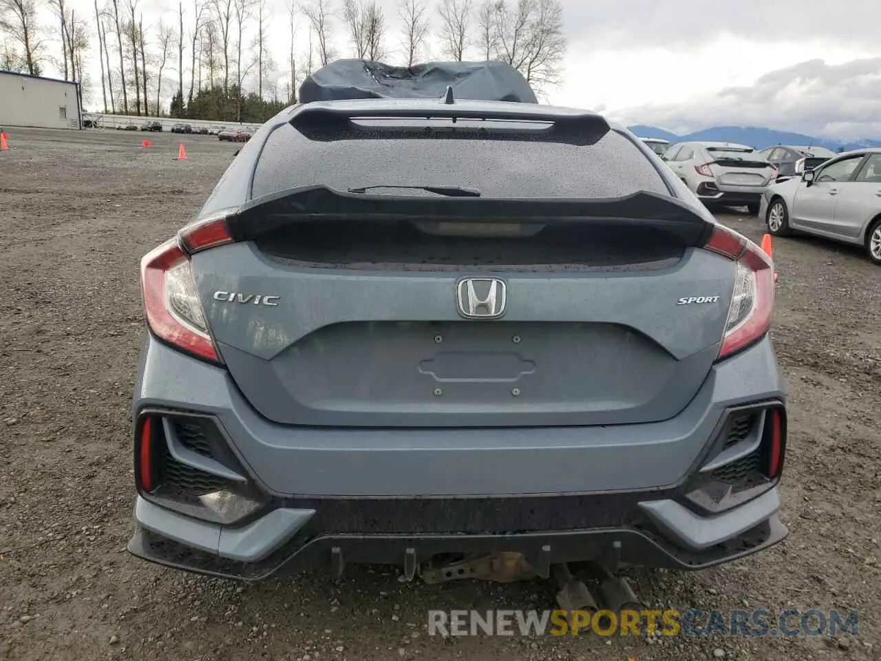 6 Photograph of a damaged car SHHFK7H48LU410683 HONDA CIVIC 2020