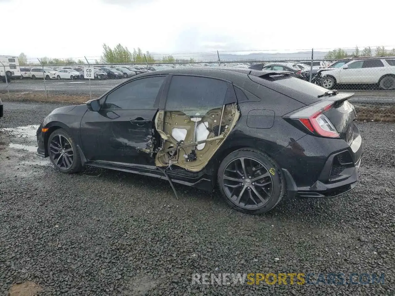 2 Photograph of a damaged car SHHFK7H48LU418363 HONDA CIVIC 2020