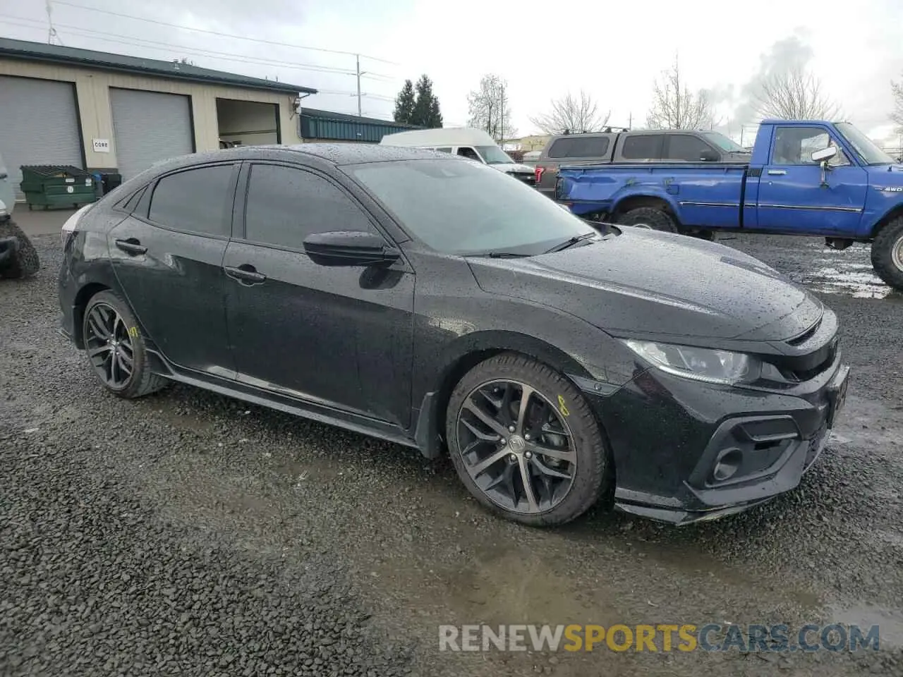 4 Photograph of a damaged car SHHFK7H48LU418363 HONDA CIVIC 2020