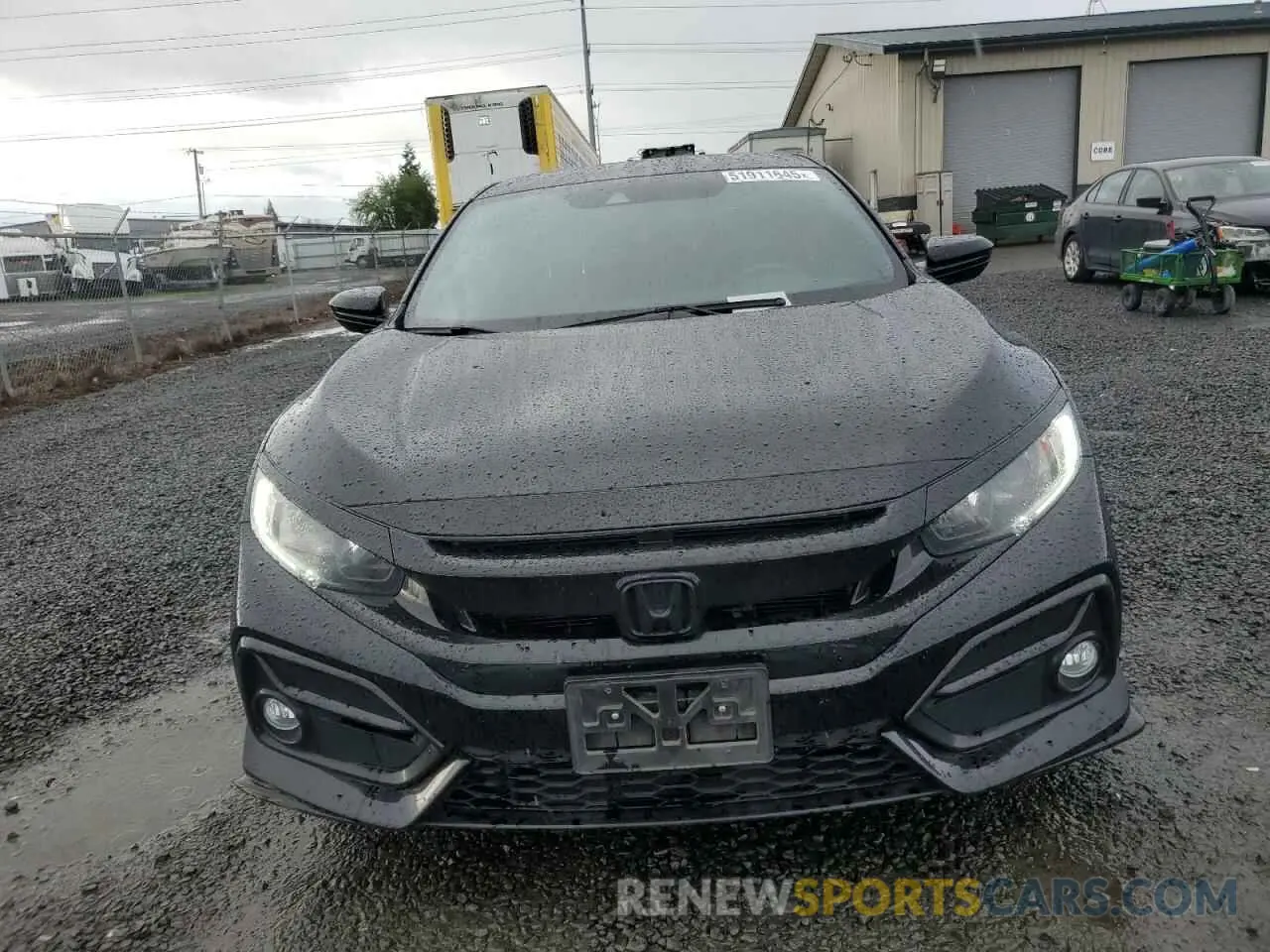 5 Photograph of a damaged car SHHFK7H48LU418363 HONDA CIVIC 2020