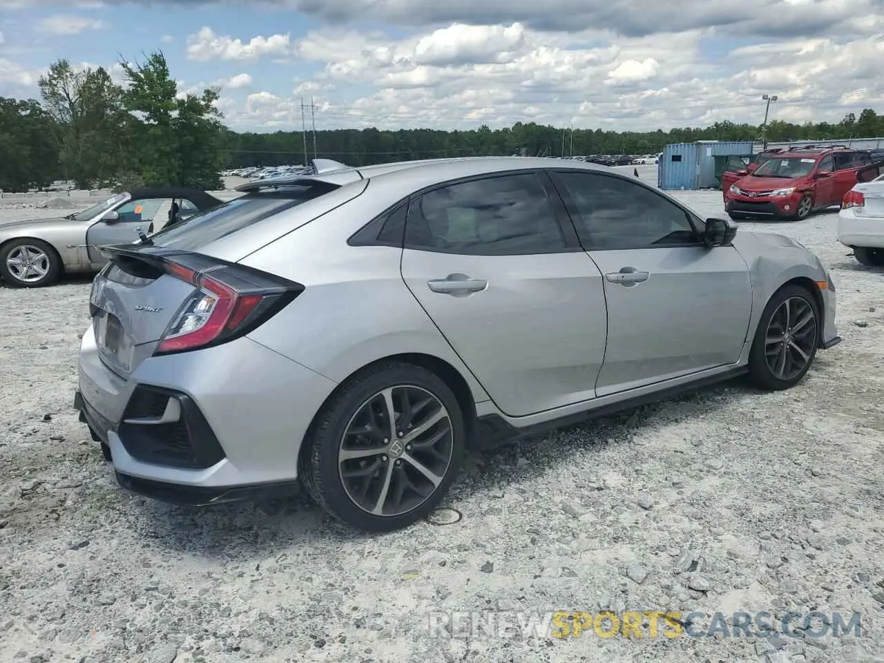 3 Фотография поврежденного автомобиля SHHFK7H49LU203879 HONDA CIVIC 2020