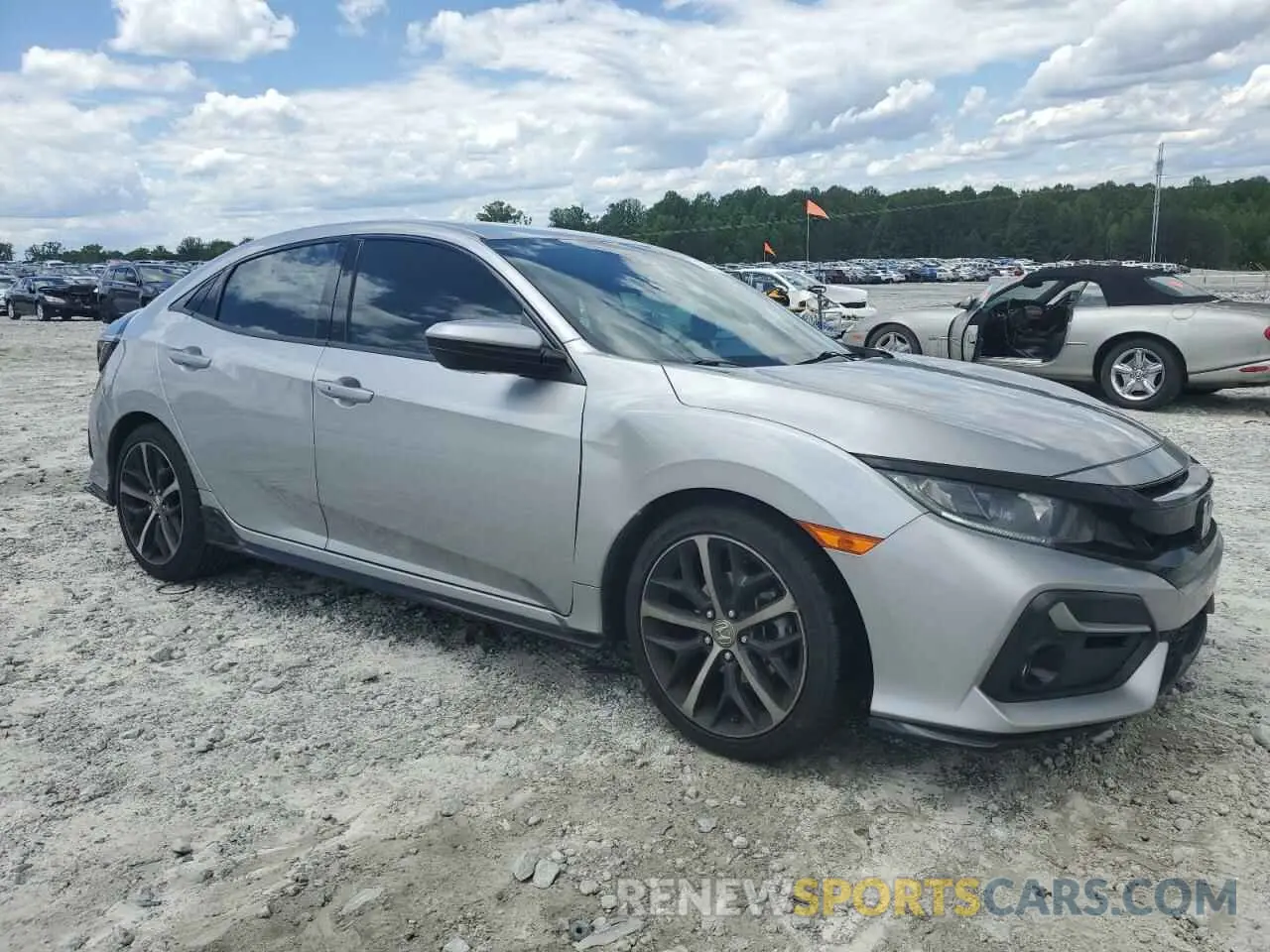 4 Фотография поврежденного автомобиля SHHFK7H49LU203879 HONDA CIVIC 2020