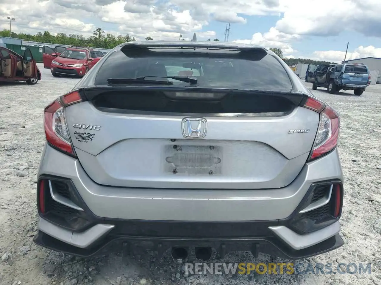6 Фотография поврежденного автомобиля SHHFK7H49LU203879 HONDA CIVIC 2020