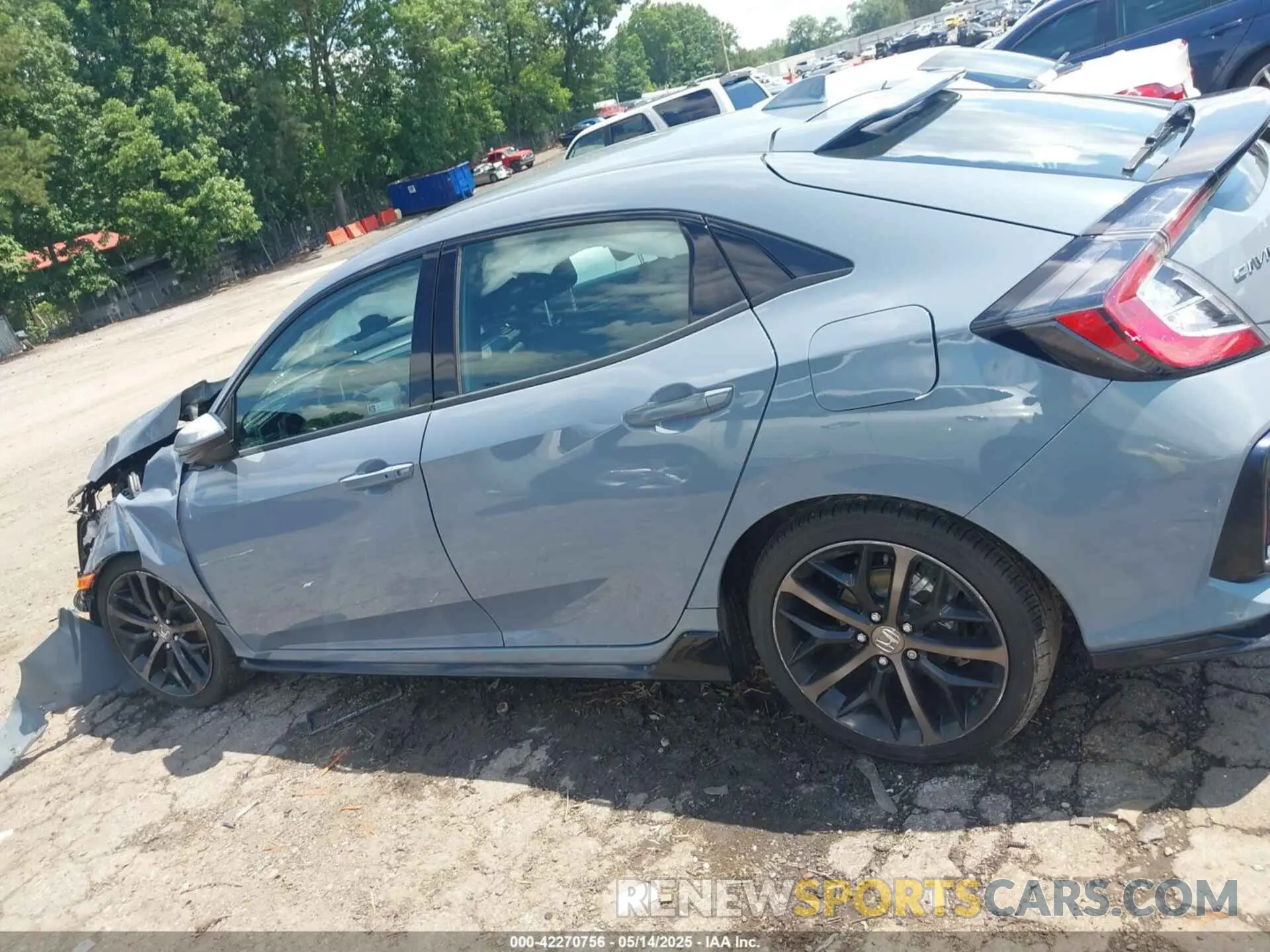 14 Фотография поврежденного автомобиля SHHFK7H4XLU208945 HONDA CIVIC 2020
