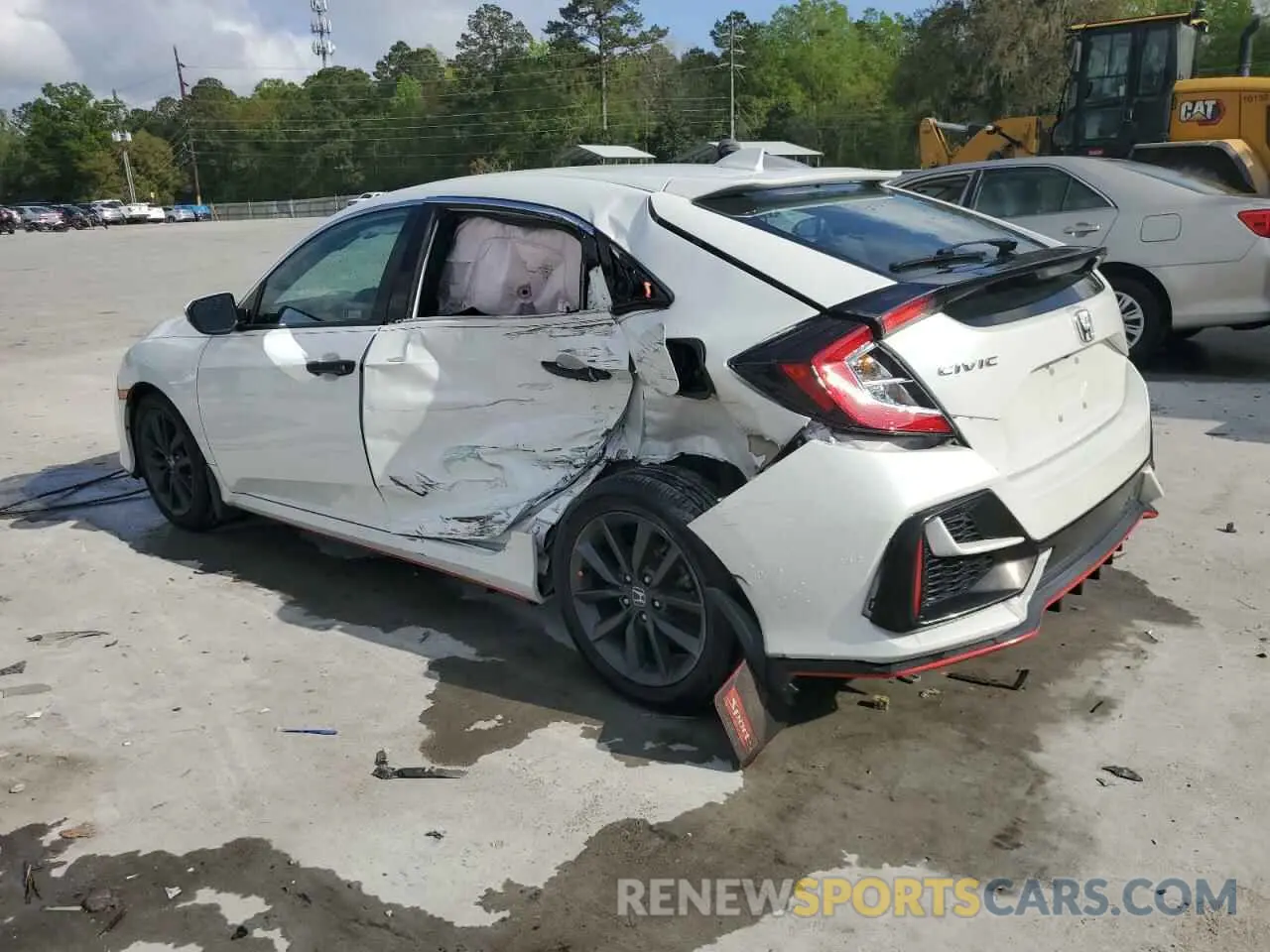 2 Фотография поврежденного автомобиля SHHFK7H62LU203773 HONDA CIVIC 2020